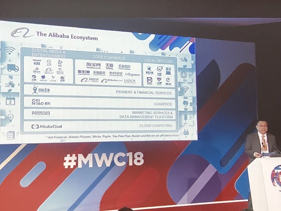 阿里雲通信資深業務專家蔡曉敏在西班牙巴塞隆拿舉行之世界移動通訊大會(Mobile World Congress)上,發表了主題演講深討5G的未來應用。